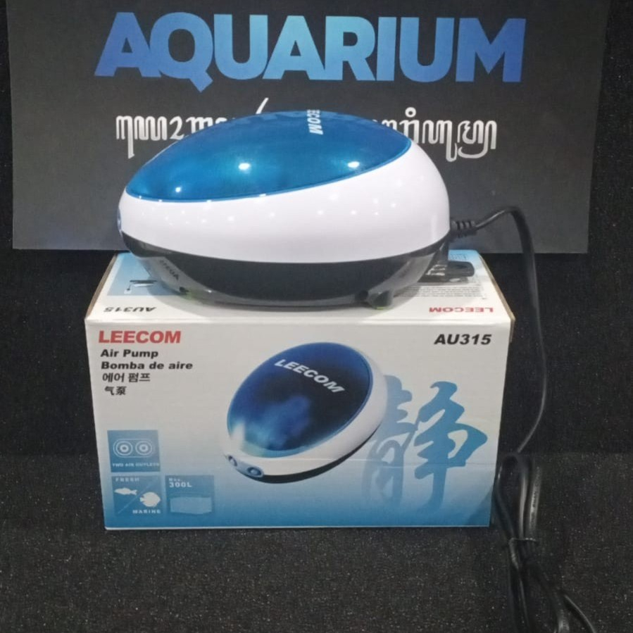 LEECOM AU 315 original aerator 2 lubang SUPER SILENT TIDAK BERISIK