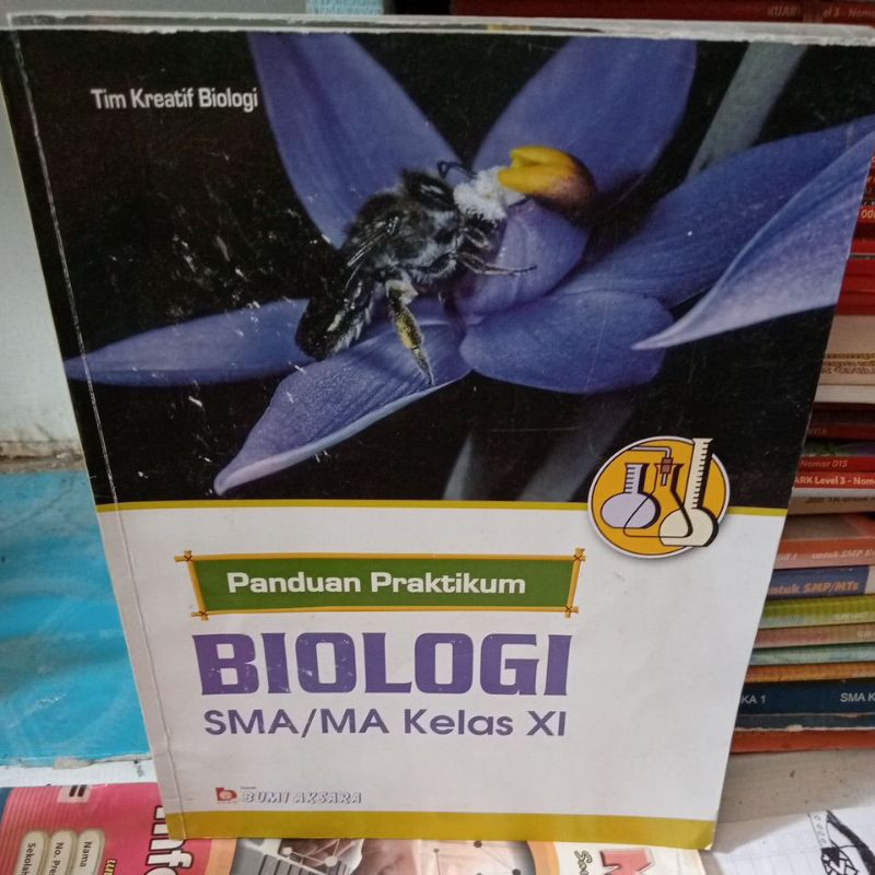 buku panduan praktikum biologi SMA kelas 11 penerbit bumi aksara