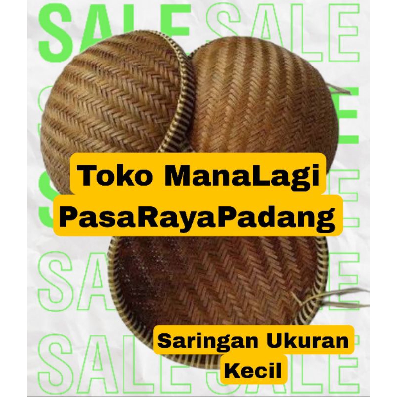 Kalo Bambu Ayakan Bambu Saringan Bambu Ukuran Kecil bisa grosir