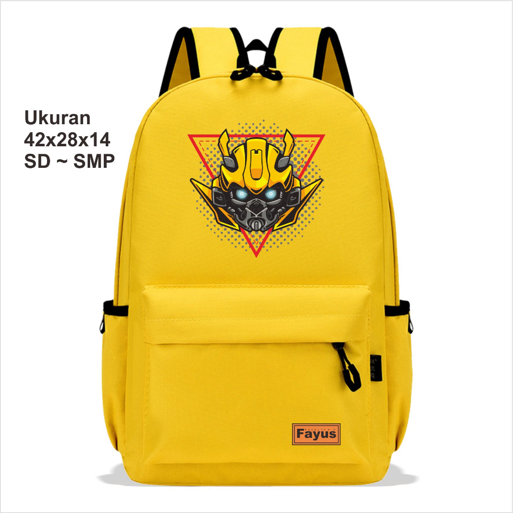 FAYUS - TAS ANAK SEKOLAH RANSEL KARAKTER BUMBLE BEE 2023 BISA COD