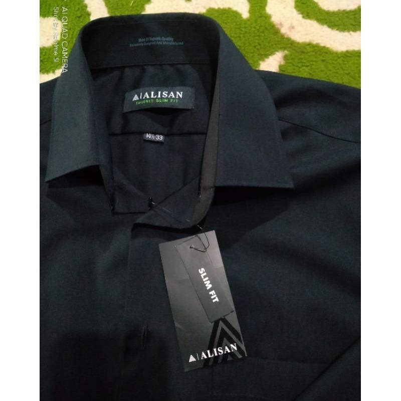 KEMEJA HITAM ALISAN ORI