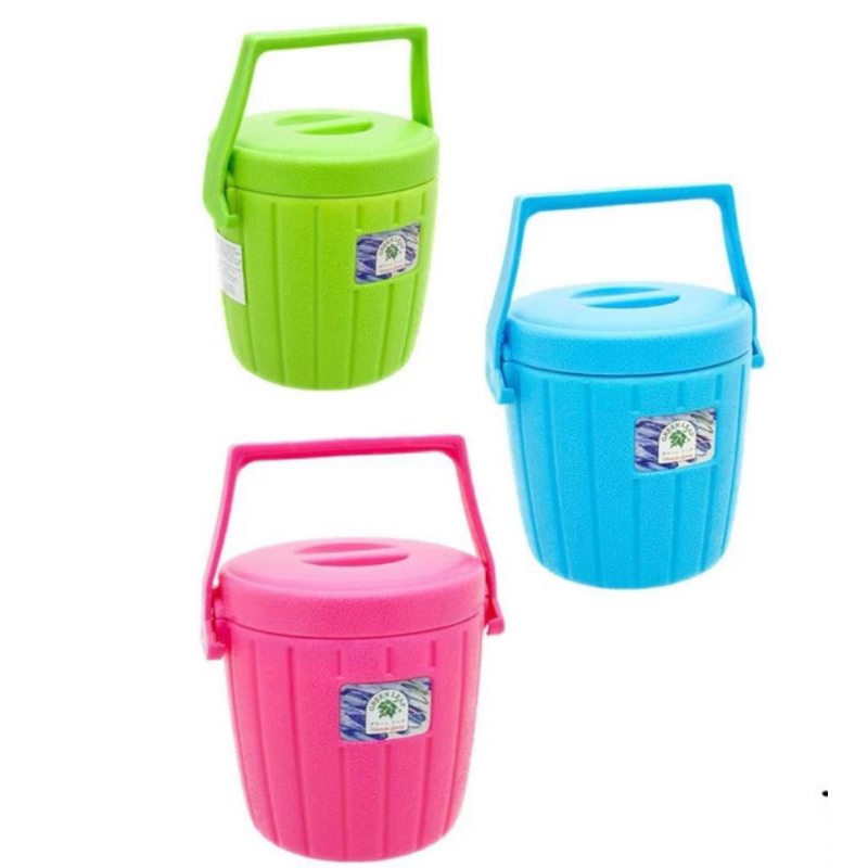 Green Leaf 1220Tempat Nasi / Es Rantang Tunggal Thermo Super 1.3 Liter