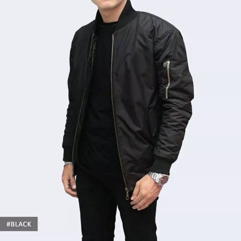 JAKET BOMBER PRIA-JAKET BOMBER ANTI HUJAN