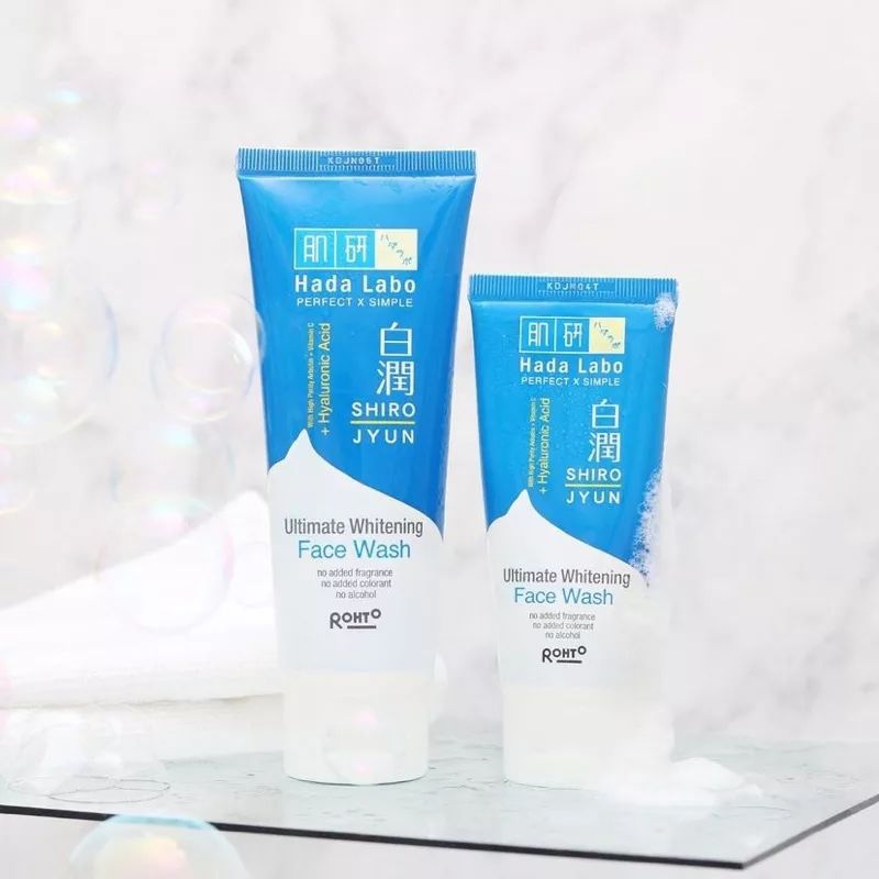 HADA LABO SHIROJYUN ULTIMATE WHITENING FACE WASH SERIES