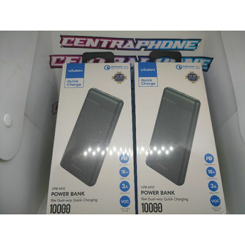 POWER BANK QUICK CHARGE VPB-M10 VIVAN