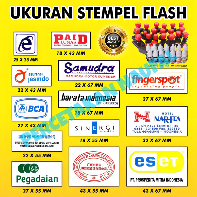 

Stempel Flash Murah Warna Otomatis Custom Stampel Usaha Cap Toko Perusahaan Stamp Online Shop Lunas Brand Logo Balang