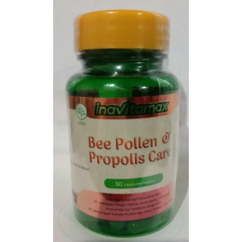 Inavitamax Bee Pollen & Propolis Softcap 30s Btl/ Daya Tahan Tubuh