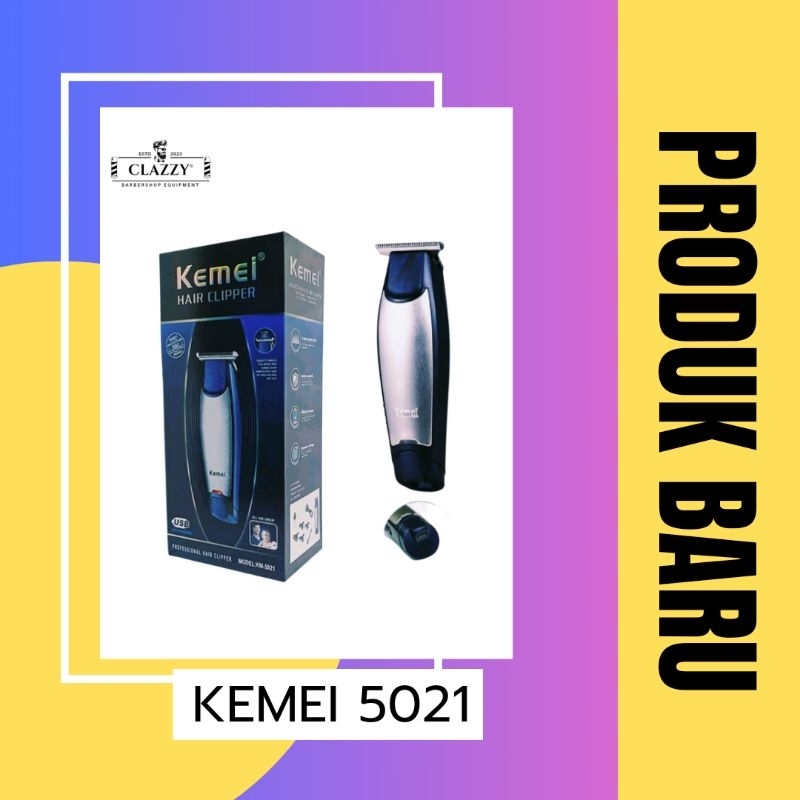 Kemei 5021 Alat Cukur Rambut Kemei KM-5021 USB Port