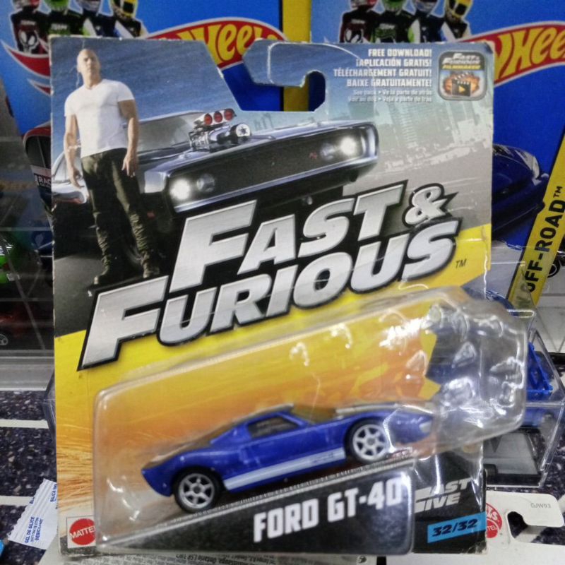 Diecast fast & furious Ford GT