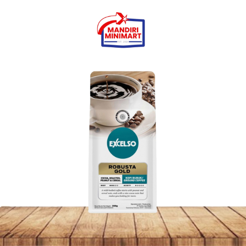 

EXCELSO KOPI BUBUK ROBUSTA GOLD PCK 200 GRAM