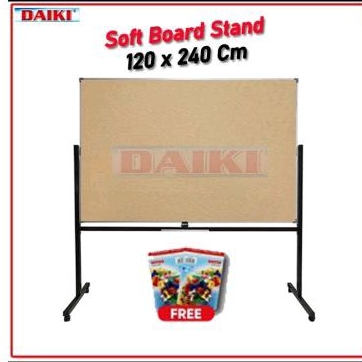 

Softboard Bludru Standing DAIKI UK 120x240 Cm