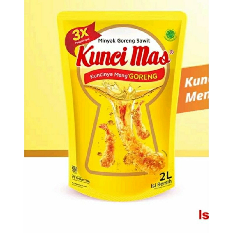 

minyak goreng kunci mas 2 liter