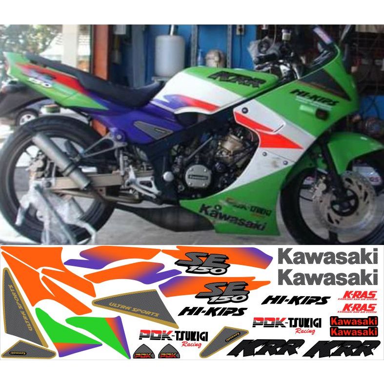 Sticker stripping Ninja KRR SE 97 Stiker Striping KRR SE