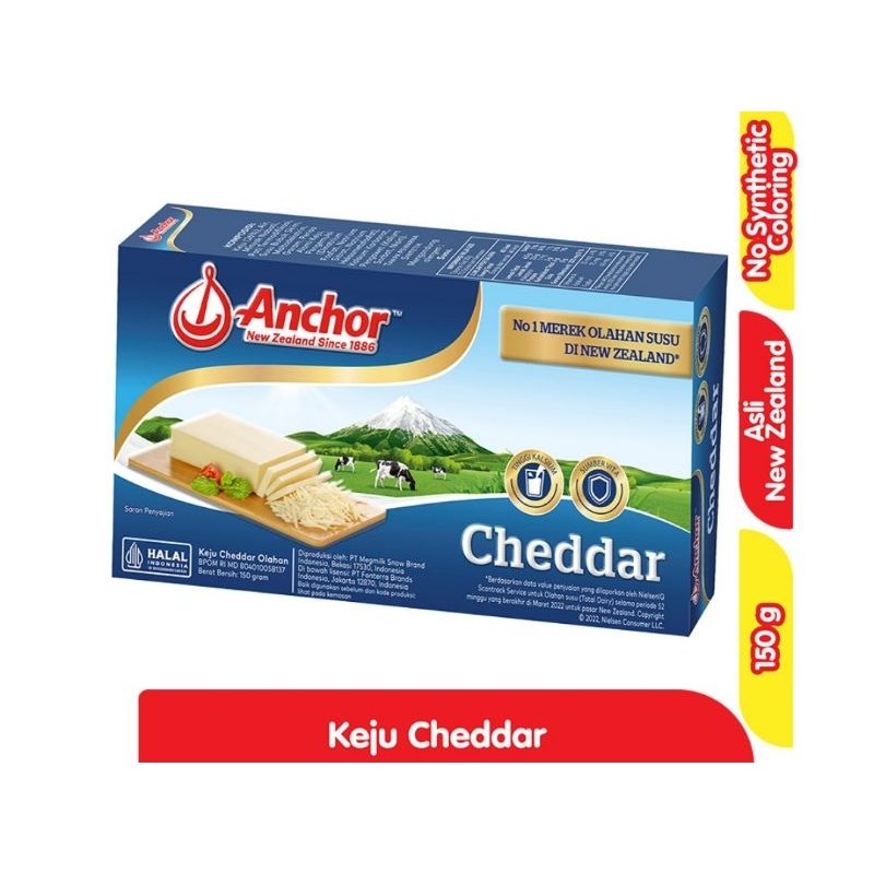 

KEJU CEDDAR ASLI NEW ZAELAND 150GR