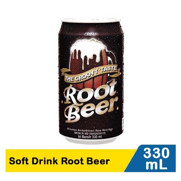 

Groovy soft drink root beer 330 ml