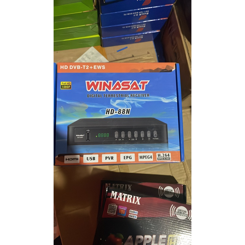 SET TOP BOX  STB TV DIGITAL TV TABUNG WINASAT