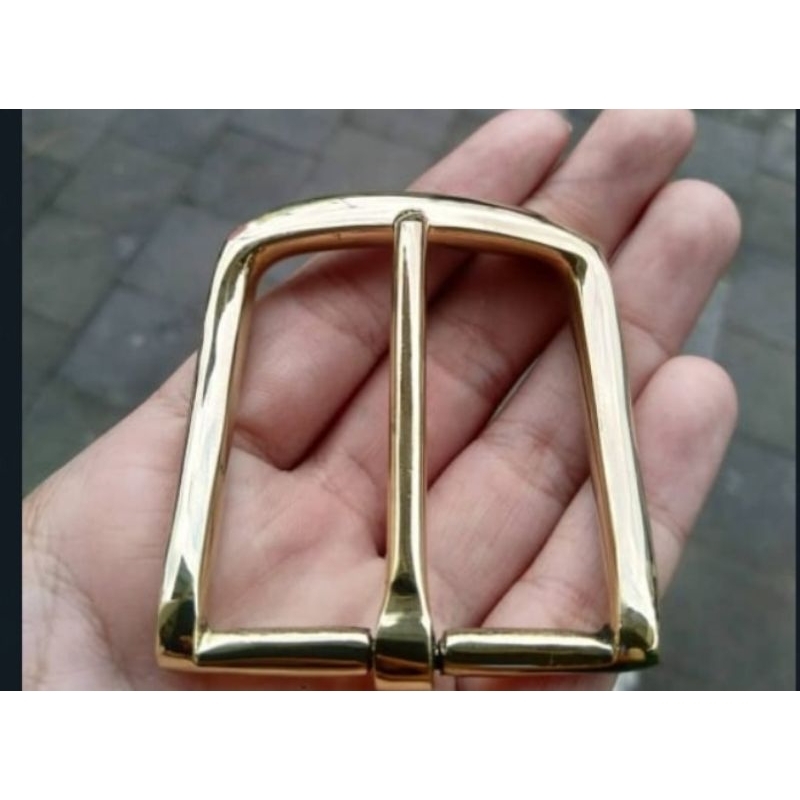 Buckle Belt Solid Brass Premium Quality Kuningan