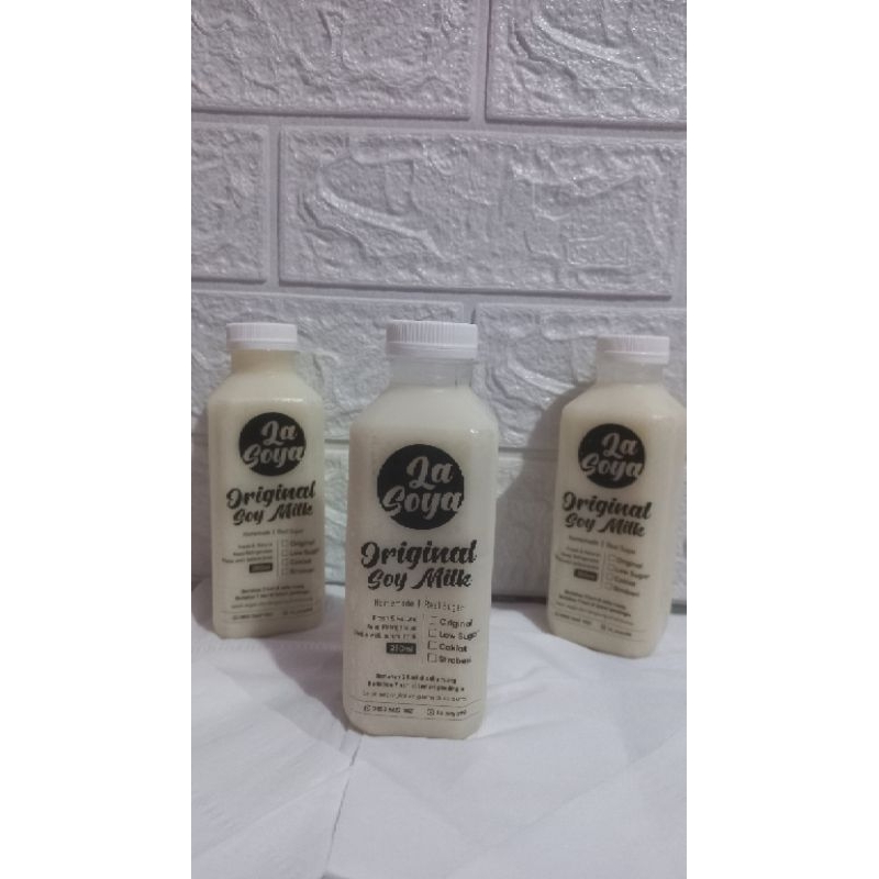 

La Soya susu kedelai asli / Soy Milk Original / MILK SOY 250ml