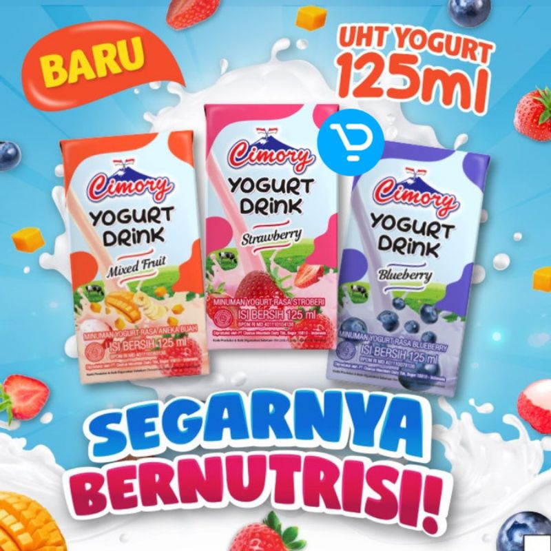 

Cimory Yogurt Drink Tetra 125ml