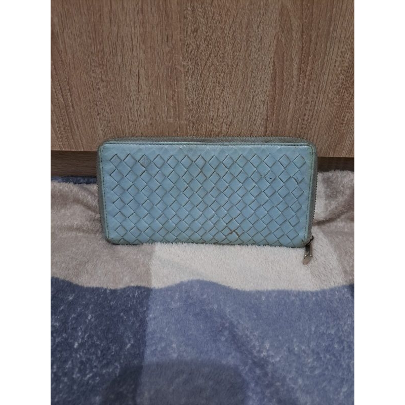 dompet wanita panjang brand botega veneta minus pakai
