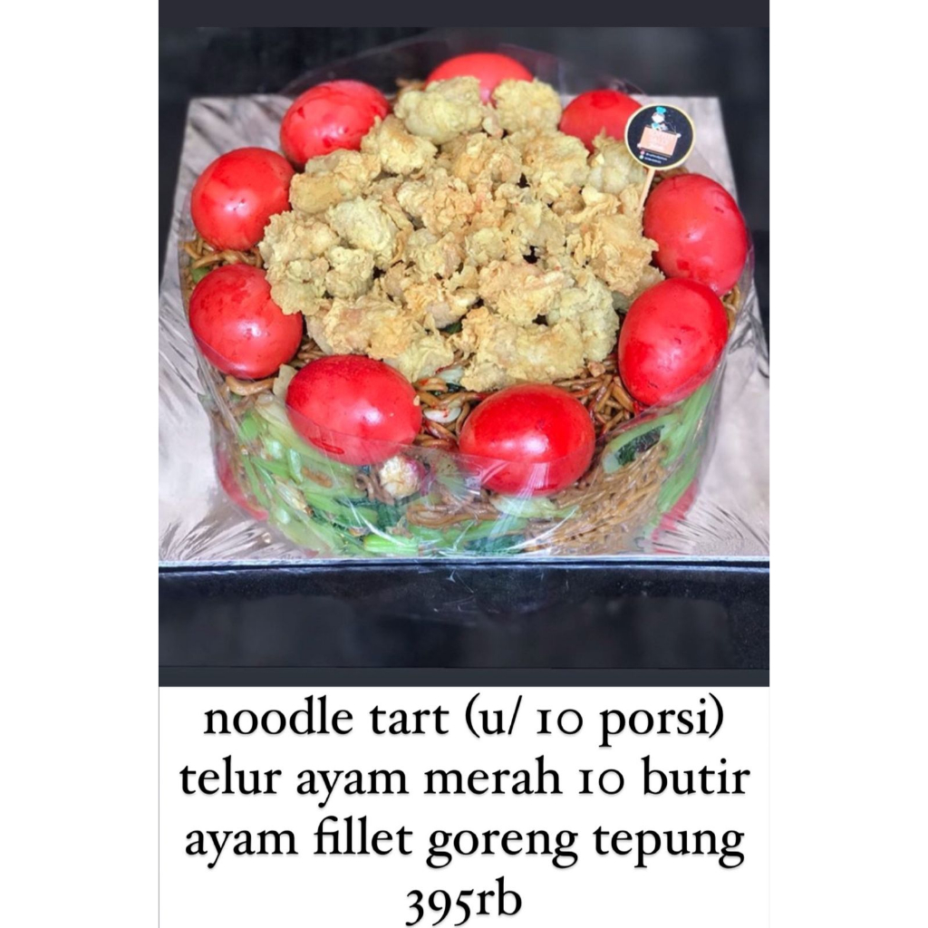 

Noodle Tart - 10 Porsi - READY SETIAP HARI