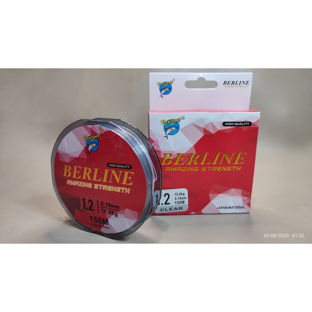 SENAR NEPTUNA BERLINE 150 M SENAR PANCING NEPTUNA PENGIRIMAN SETIAP HARI  BISA BAYAR DIRUMAH