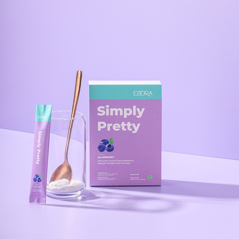 Elora Collagen Drink 1 Box (12 Sachet) | Glutathione Pemutih Kulit Glowing | Obat Minum Penghilang J