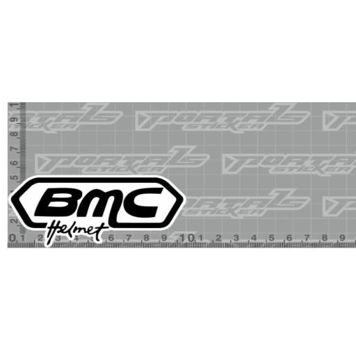 Sticker Cutting HELMET - BMC Berkualitas