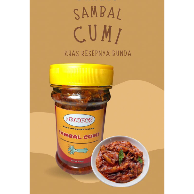 

SAMBAL BUNDES / sambal cumi siap saji