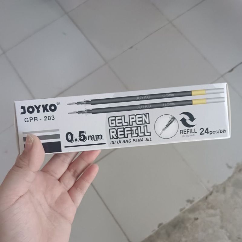 

(1 pack) refill tinta joyko / Isi ulang tinta pena joyko 1 kotak 24pcs gpr203/gpr263