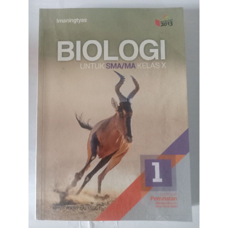 Biologi kelas 10 erlangga (bekas)