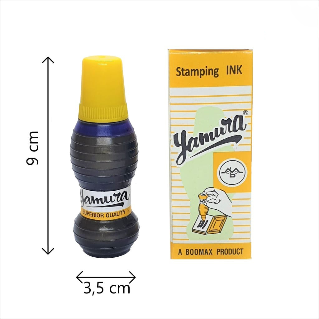 

Tinta/Refill/Isi Bak/Stampel/Stamping Ink Stempel Yamura Standard 27ml SUPERIOR QUALITY