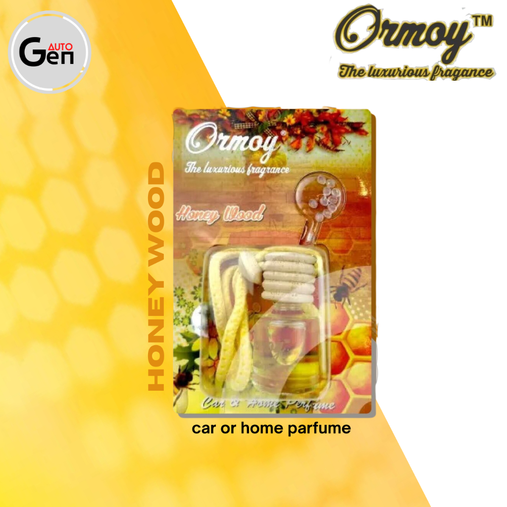 Parfum Gantung Mobil ORMOY / Pengharum Mobil Ormoy / Pengharum Ruangan Ormoy / Honey Wood / Madu Ori