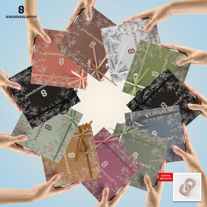 Umama Scarves/Texla Scarves Motif Premium Ori