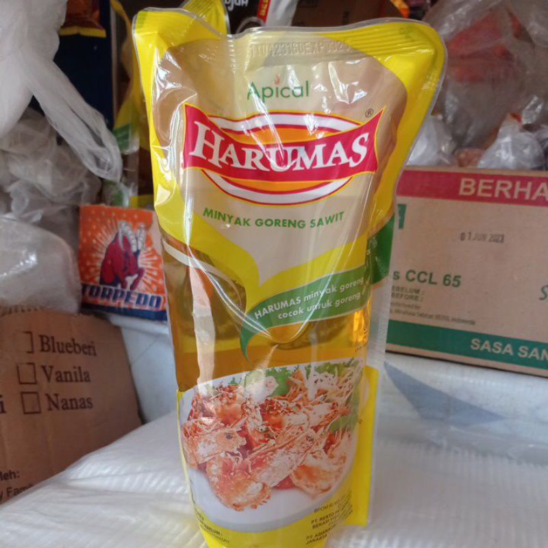 

HARUMAS minyak goreng pouch 1L