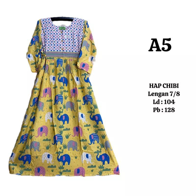 Daster Kekinian Dress Panjang Semata Kaki Murah Daster Ibu Ibu Hamil Cantik HAP Jumbo ORI Batik Paka