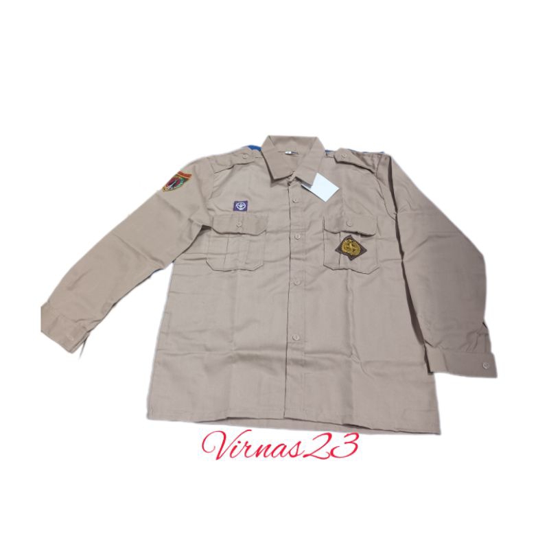 

seragam sekolah pramuka/pramuka Penggalang/atasan pramuka