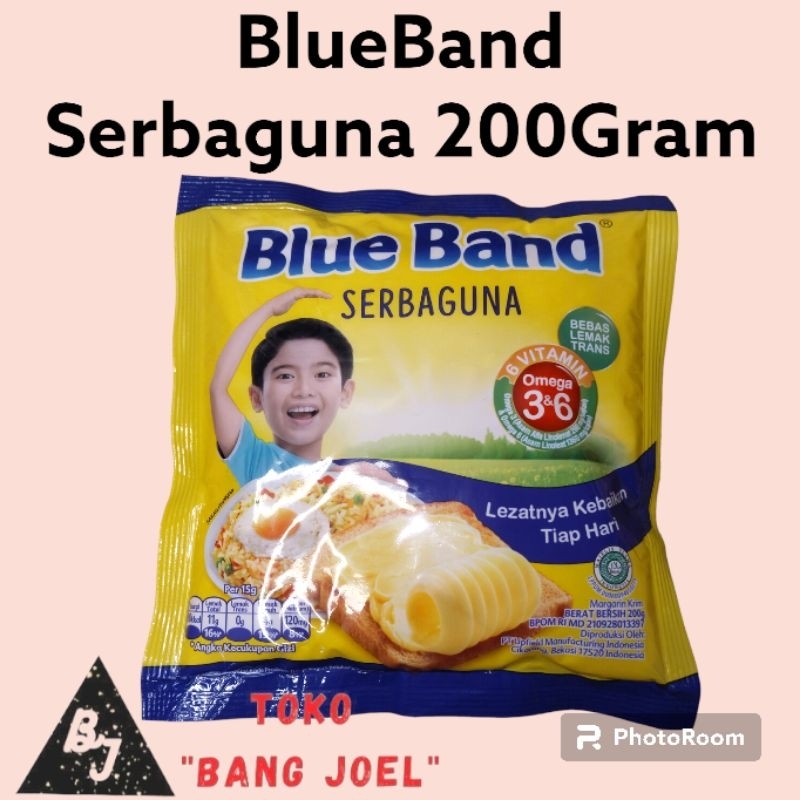 

Blueband Serbaguna 200Gram / Palmia Margarin Sebaguna 200Gram / Royal Palmia Butter Margarin 200Gram