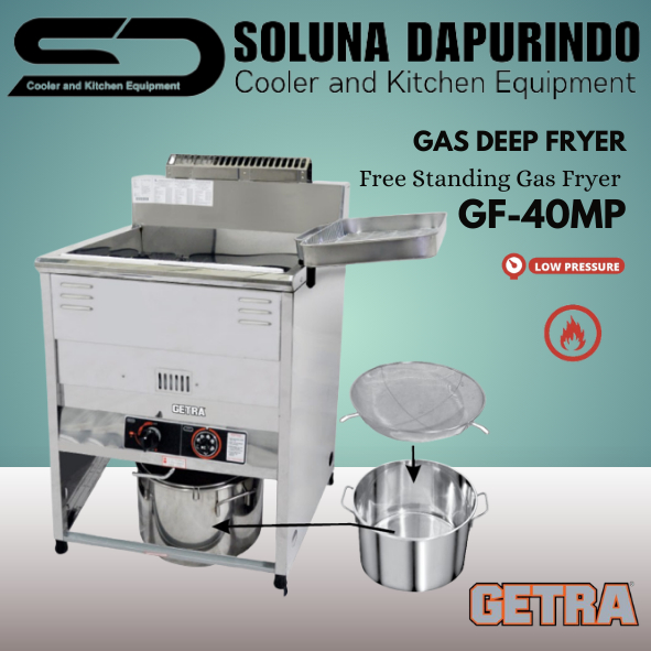 GETRA Deep Fryer GF-40MP / Penggorengan Gas / GF40MP