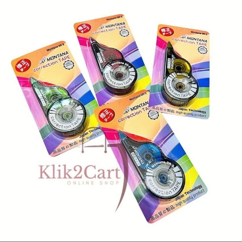 

Montana correction tape / tip ex / montana tip ex