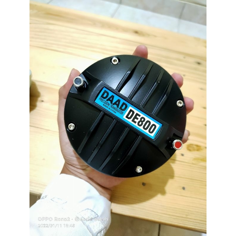 Driver Tweeter BALAP Neodium DAAD DE800 Original. 3 inch Coil, Neodyum, Driver Neo B&C, Wisdom, RDW 