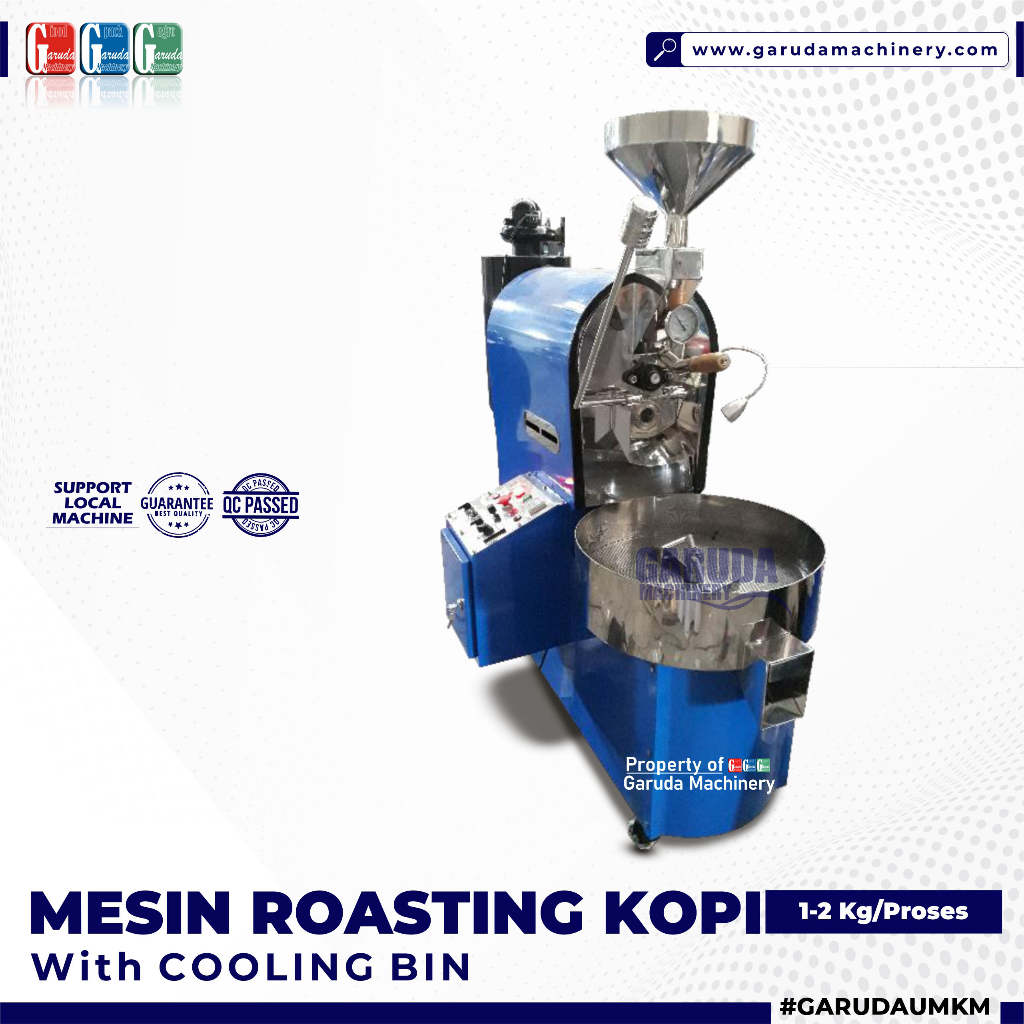 ALAT SANGRAI KOPI MESIN ROASTING KOPI 1-2KG WITH PENDINGIN