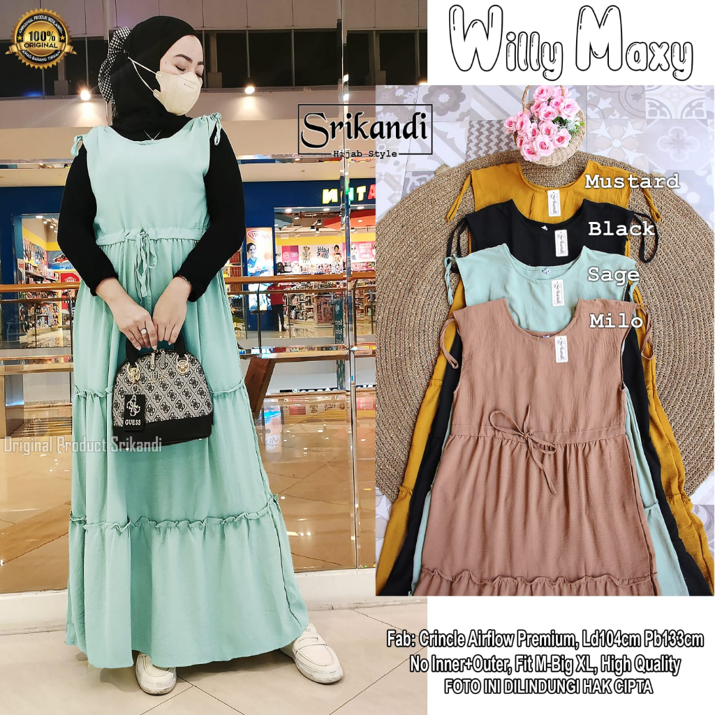 Octaff_ Willy dress ori Srikandi