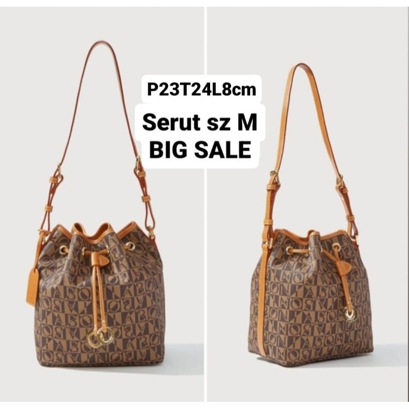 Tas serut monogram Bonia Original sz M