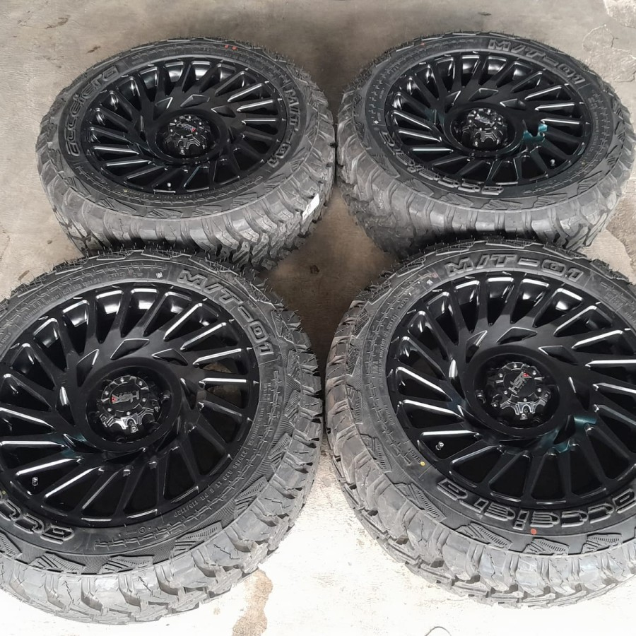 Velg Mobil Pajero Fortuner Ring 20 HSR LUWO Velg R20 Triton Ranger Hilux Trailblazer Dll
