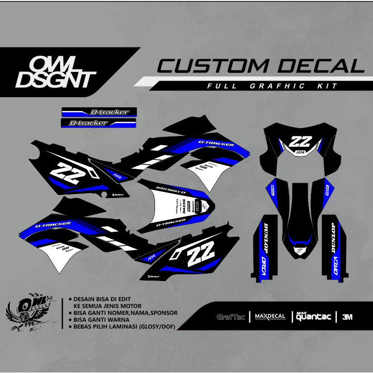 DECAL DTRACKER HOLOGRAM,DECAL DTRACKER,DECAL DTX