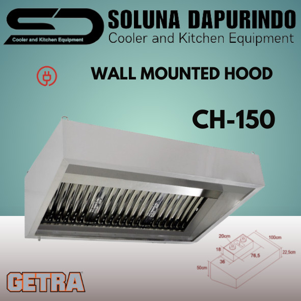 GETRA Wall Mounted Hood CH-150M / CH150M