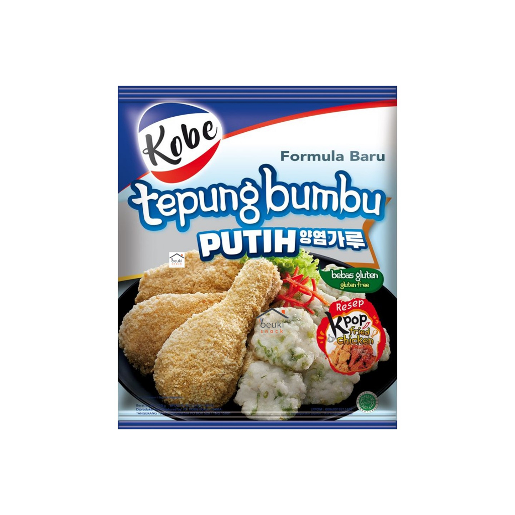 

Kobe Tepung Bumbu Putih Bebas Gluten Kemasan Besar