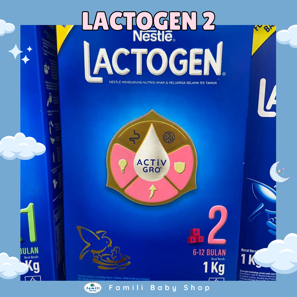 Lactogen 2 1kg (6-12bulan)