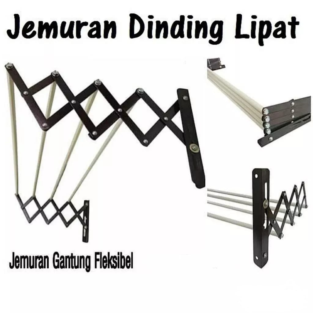 JEMURAN DINDING LIPAT / JEMURAN BAJU / JEMURAN TEMPEL